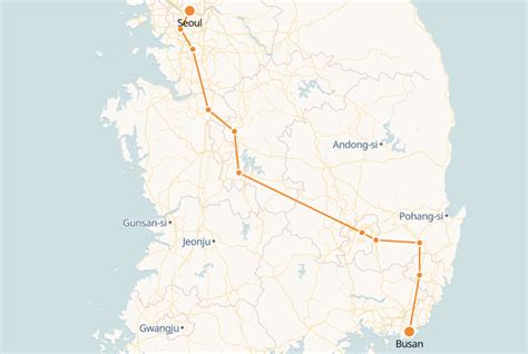 From Incheon to Busan by Train from €17.00 .